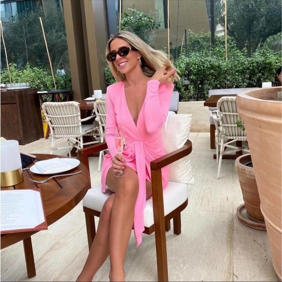 NWT ZARA Pink Mini Dress - Picture 4 of 7